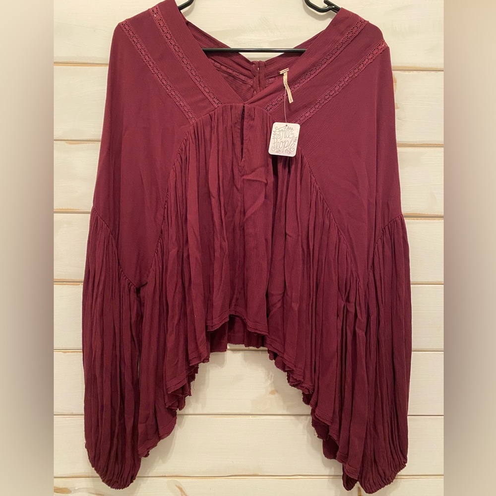 FP maroon blouse